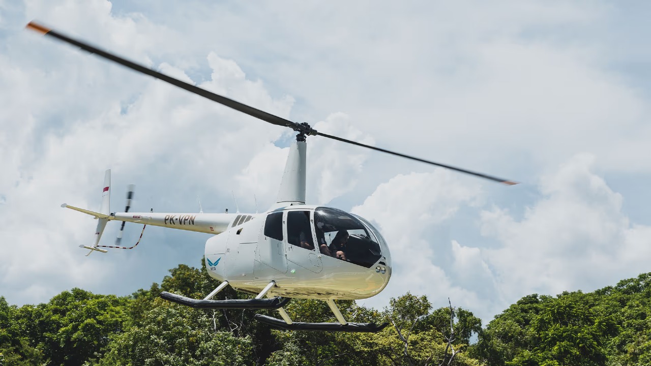 Helicopter Tour Luxury Room Booking Bali