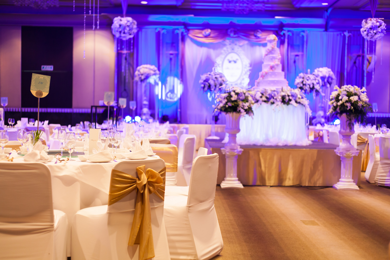 High-end event arrangement in Bali with personalized touches
